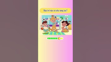 Đâu là đứa trẻ có siêu năng lực_ CMT đáp án của bạn nhé  #dovuigiaitri  #dovui