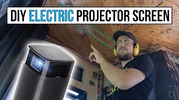 Installing a Projector Screen in the Riot van | Van Life Entertainment Setup