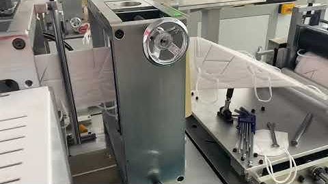 Full Automatic KN95 mask making machine (2020)