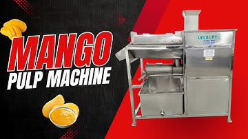 Automatic Mango Pulp Making Machine | Mango Processing