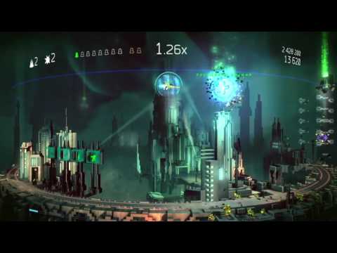 Прохождение Resogun на PS4