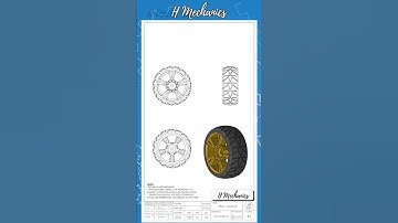 Wheel Mechanism📌#mechanism#automotive#mechanic #automation #animation#machinedesign📌@H-mechanics