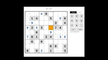 The New York Times Hard Sudoku - December 4th 2025 (Solution/Walkthrough)