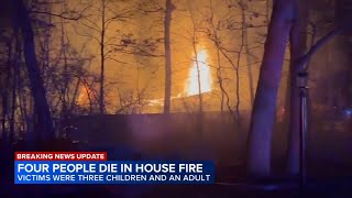 Grandfather, granddaughters found dead after Crete house fire