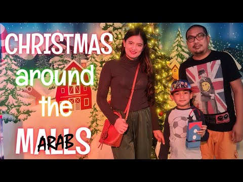 WINTER WONDERLAND AROUND DUBAI MALLS | CHRISTMAS DECORATIONS | MERRY CHRISTMAS | I AM PREENZ