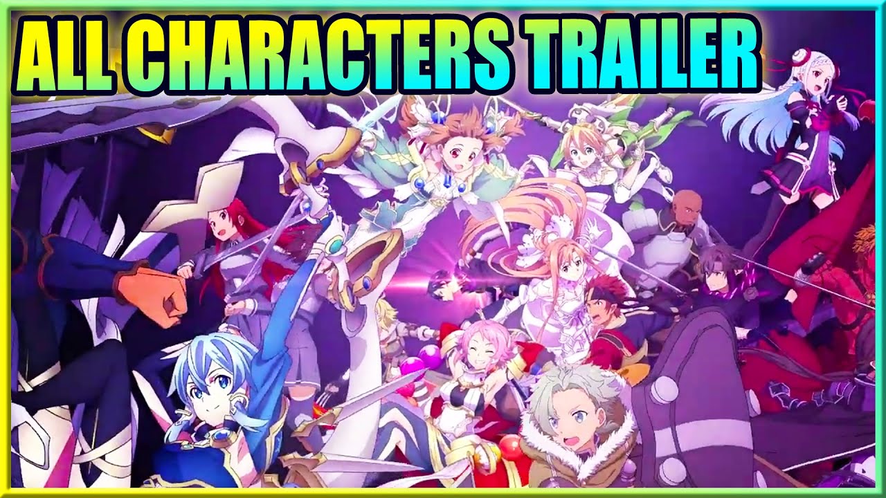 Sword Art Online Last Recollection - Original Characters Trailer - News -  Gamesplanet.com