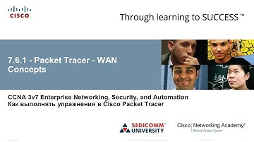 Курс Молодого Бойца Cisco Часть 3 2021 CCNA 3 ENSA 7.6.1 Cisco Packet Tracer – WAN Concepts