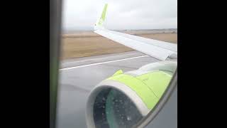Взлет из Иркутска Airbus a321nx