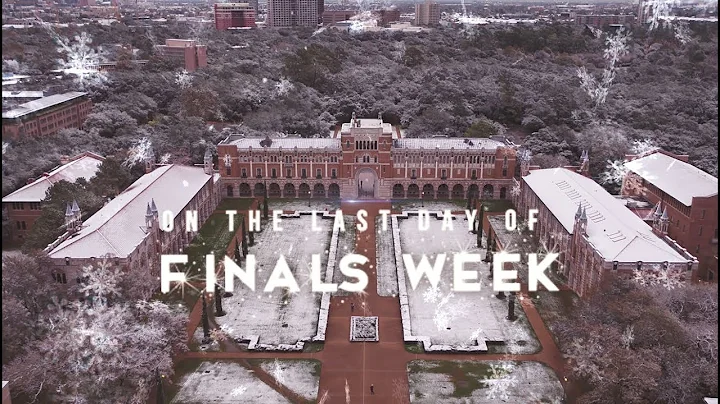 "The Twelve Days of Finals" at Rice University - DayDayNews