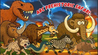 Abc Prehistoric Safari Animal Sounds Song 0824 Little Bunny Learns Fantasy Prehistoric Safari