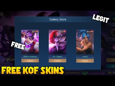 FREE KOF SKIN ON MAY IN MOBILE LEGENDS  @jcgaming1221