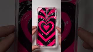 Let’s Create A Phone Case With Black And Pink! ✨🎨 #Shortsart