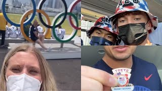 (PART 2) TikToks Inside Tokyo’s Olympic Village | Tangy Toks