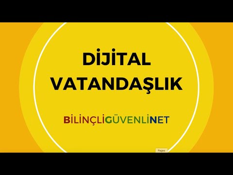 Dijital Vatandaşlık Nedir?