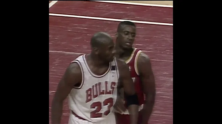 When Mad Max Swung On MJ For Scoring Too Easily 😆#shorts  #nba #basketball #sports #funny