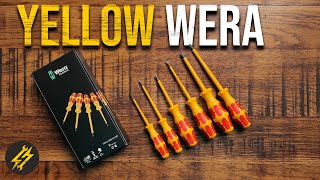 STAND OUT FROM THE CROWD! Wera Yellow Kraftform VDE Screwdriver Set