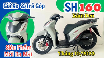 🔴 Review Honda SH 160 (ABS) 2024 Bản Thể Thao Xám Đen thay đổi ra sao?