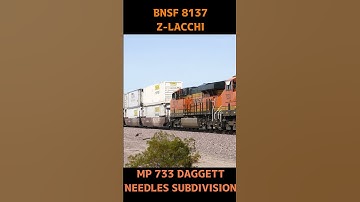 BNSF 8137 EB Z-LACCHI 3-9-2024 #bnsf #railway #automobile