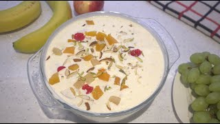 Creamy Fruit Chaat Recipe - Ramadan Recipes 2020 - Divine Cooking & Baking