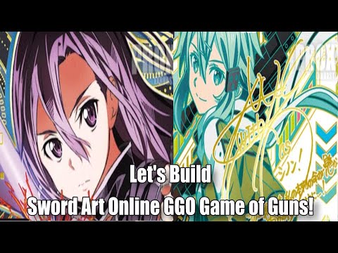 UNION ARENA SAO GGOデッキ Union Arena Sword Art Online Deck Profile - Green GGO Sinon