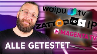 Tv Ohne Kabel Zattoo, Waipu & Magenta