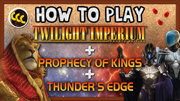 Twilight Imperium 4 + Prophecy of Kings + Thunder