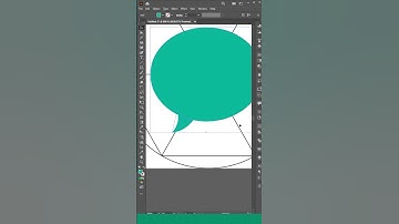 How to create an Apple Message icon in Illustrator #shorts