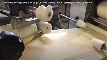 Automatic Encrusting Machine cw Single Line Auto Panning System (NEM488) ; enquiry@lianhuat.com