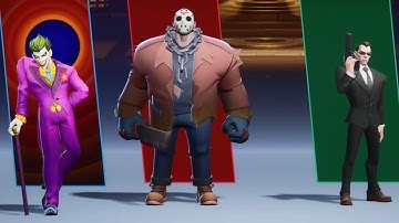 The Joker vs. Jason Voorhees vs. Agent Smith | MultiVersus