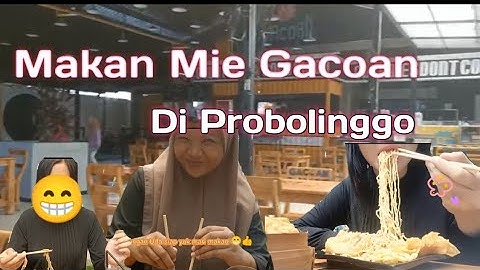 Makan di Mie Gacoan Probolinggo