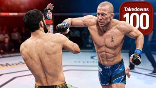 GSP Plays Completely Differently In UFC 6!