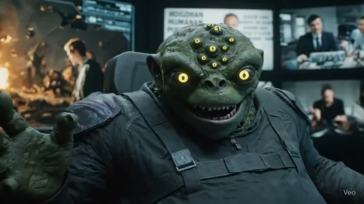 Aliens Watch Humans Fight. 