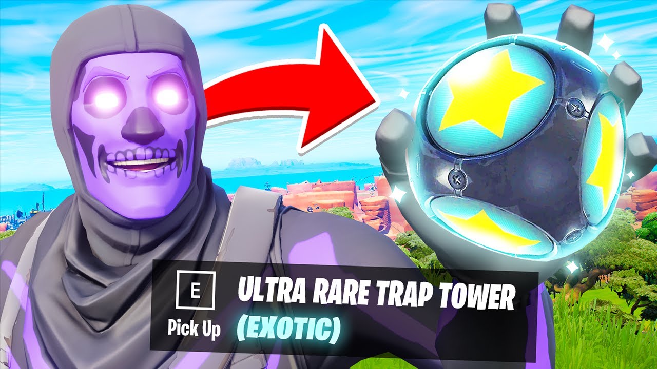 fortnite added a TRAP TOWER!