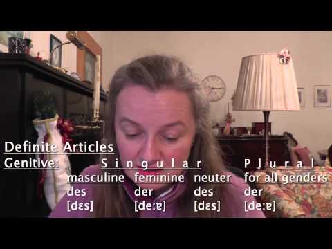 Definite Articles -