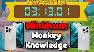 BTD6 Race Mobile Friendly Tutorial 📱 Minimum Monkey Knowledge 📱 Tinkerton-athon