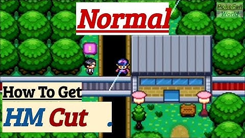 How To Get HM Cut | Pokemon Normal - Elemental Division | GBA Rom Hack
