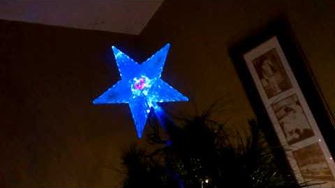 Sound Activated Christmas Tree Star - Arduino Uno Powered