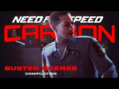 NFS CARBON - BUSTED SCENES COMPILATION