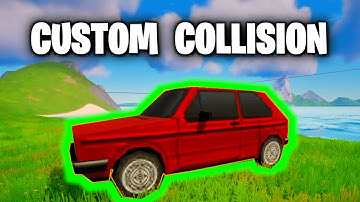 How to make CUSTOM COLLISIONS in UEFN (Unreal Engine Fortnite)