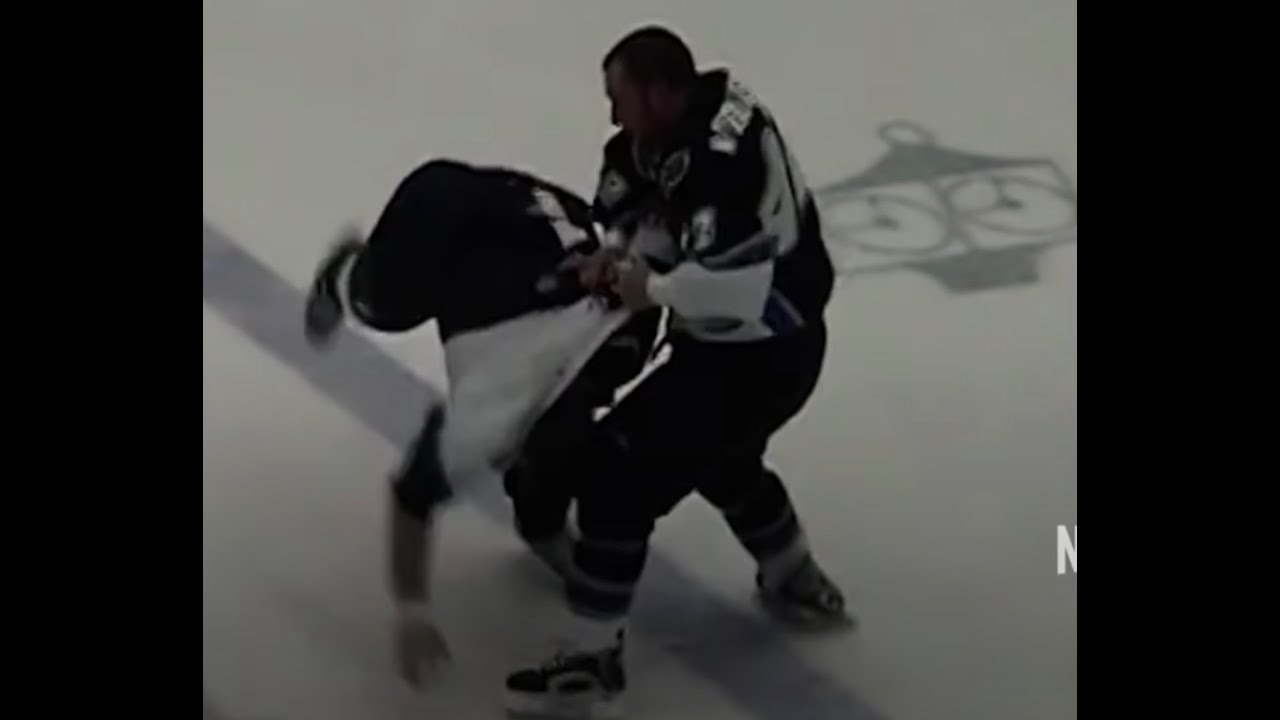 Brad Wingnut Wingfield Hockey Fight Compilation 