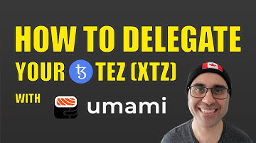 How to Delegate Your Tez (XTZ) with Umami Wallet