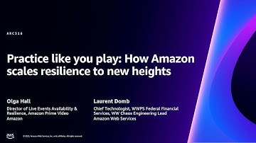 AWS re:Invent 2023 - Practice like you play: How Amazon scales resilience to new heights (ARC316)