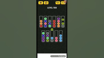Ball Sort Puzzle Level - 556