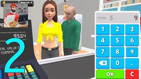 Pizza Shop Simulator 2 Times Speed Gameplay Walkthrough part 2