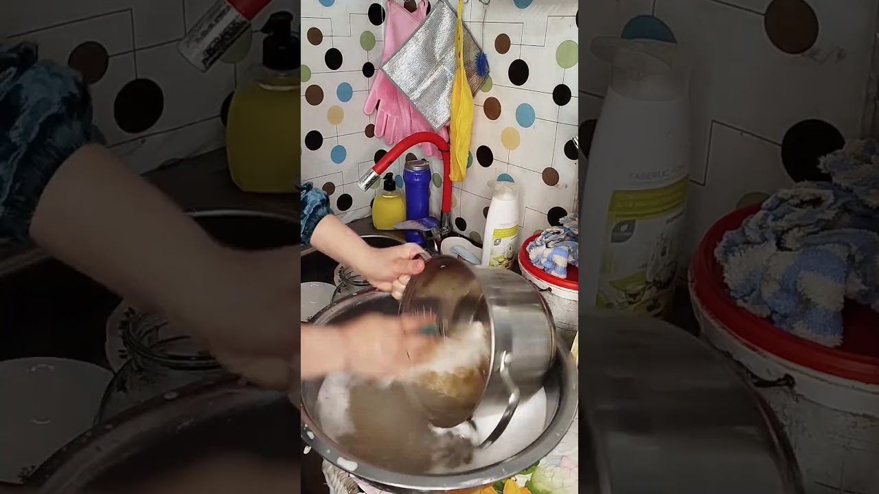 Dish ASMRClean DishesSatisfying WashShiny DishesDish Clean.