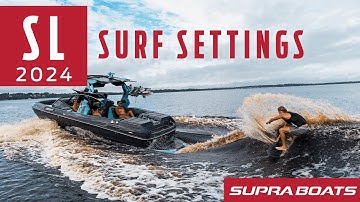2024 SL Surf Settings with Trevor Hansen | Setting Your Boat Up for Wakesurfing Is Simple