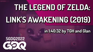 The Legend of Zelda: Link's Awakening (2019) by TGH, Glan in 1:40:32 - Summer Games Done Quick 2022