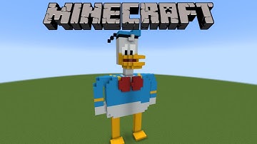 Minecraft How To Build Donald Duck