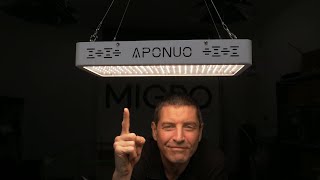 Aponuo LED grow light | A good budget light on Amazon only $90 for 200 watts