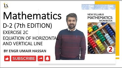 Mathematics D2 - 7th Edition - Ex 2C #equationofaline #olevel #mathematics #cie #gcsemath